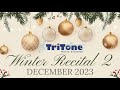 Tritone music studios winter recital 2023