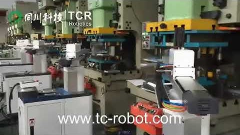 C Frame Punching Press Automation Series - 2 | TCR-Robotics Thailand