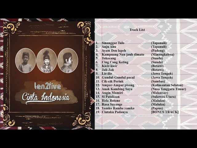 Ten2Five - Cinta Indonesia _2015_ [FULL ALBUM] class=