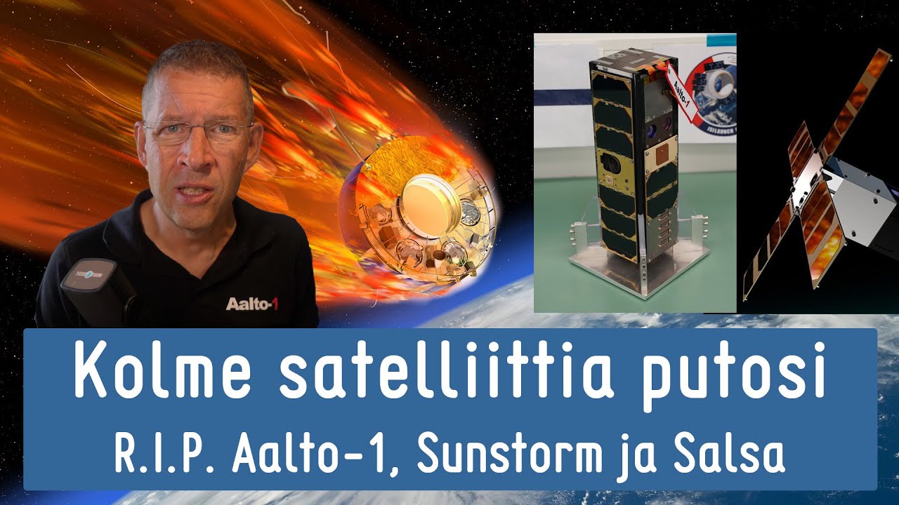 Kolme suomalaisittain tärkeää satelliittia on pudonnut viikon kuluessa – miksi?