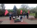 Акция &quot;Дань памяти героям Великой Отечественной Войны&quot; в Волгодонске.