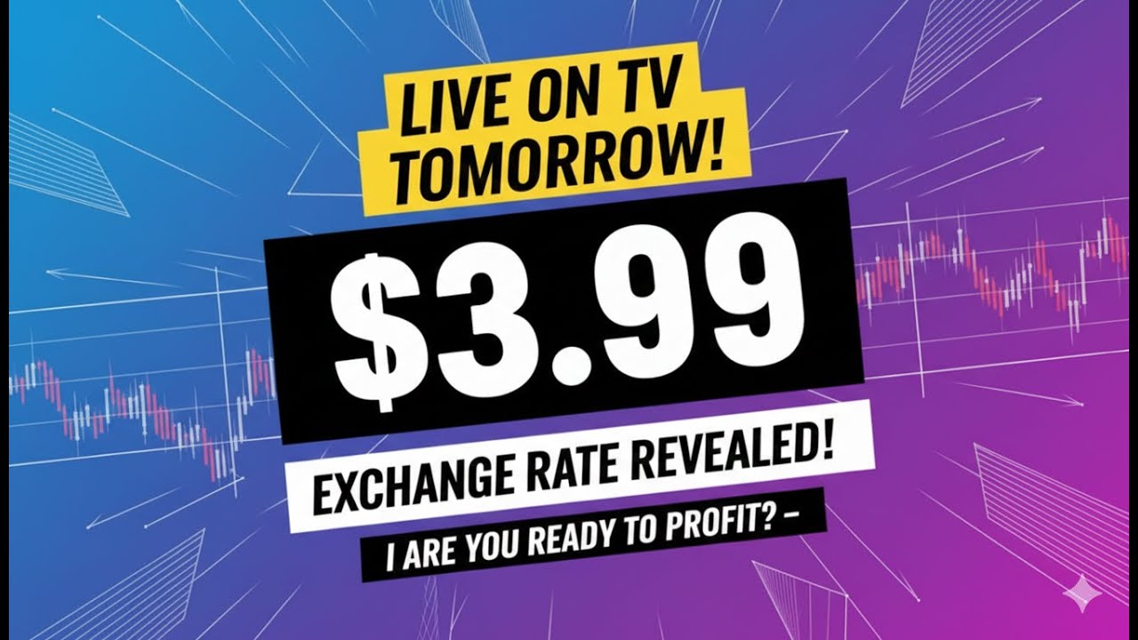 Dinar RV Live on TV Tomorrow! $3.99 Rate Revealed – Are You Ready to Profit?⚡️ RV News 🔊 Iraqi Dinar