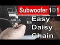 How to Daisy Chain Subwoofers Without Complications (Splitter at Sub)