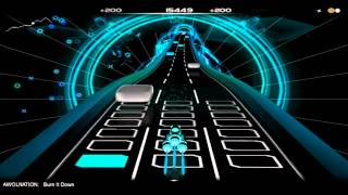 AWOLNATION - Burn It Down(Audiosurf)