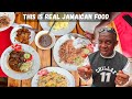 Trying different jamaican dish in africa  trained by a real jamaican