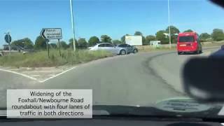 Proposed changes along the A12