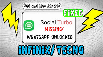 Infinix XOS 14 Social turbo not showing in settings fix