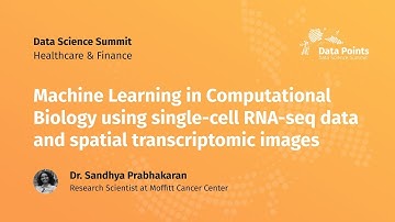 ML in Computational Biology using single cell RNA seq data and spatial transcriptomic images