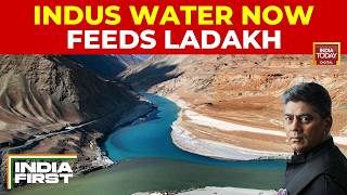 Indus Waters News: Ladakh Diverts Stok Nala Glacier Water Into Igu-Fe Canal To Boost Irrigation screenshot 3