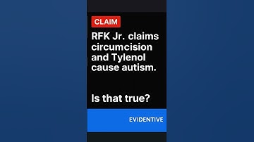 RFK Jr. claims Tylenol causes autism — true or false?