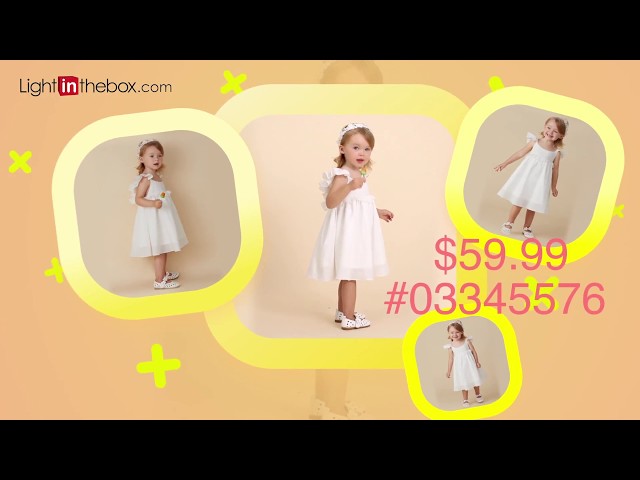 Cute little dress for baby girls︱Lightinthebox class=