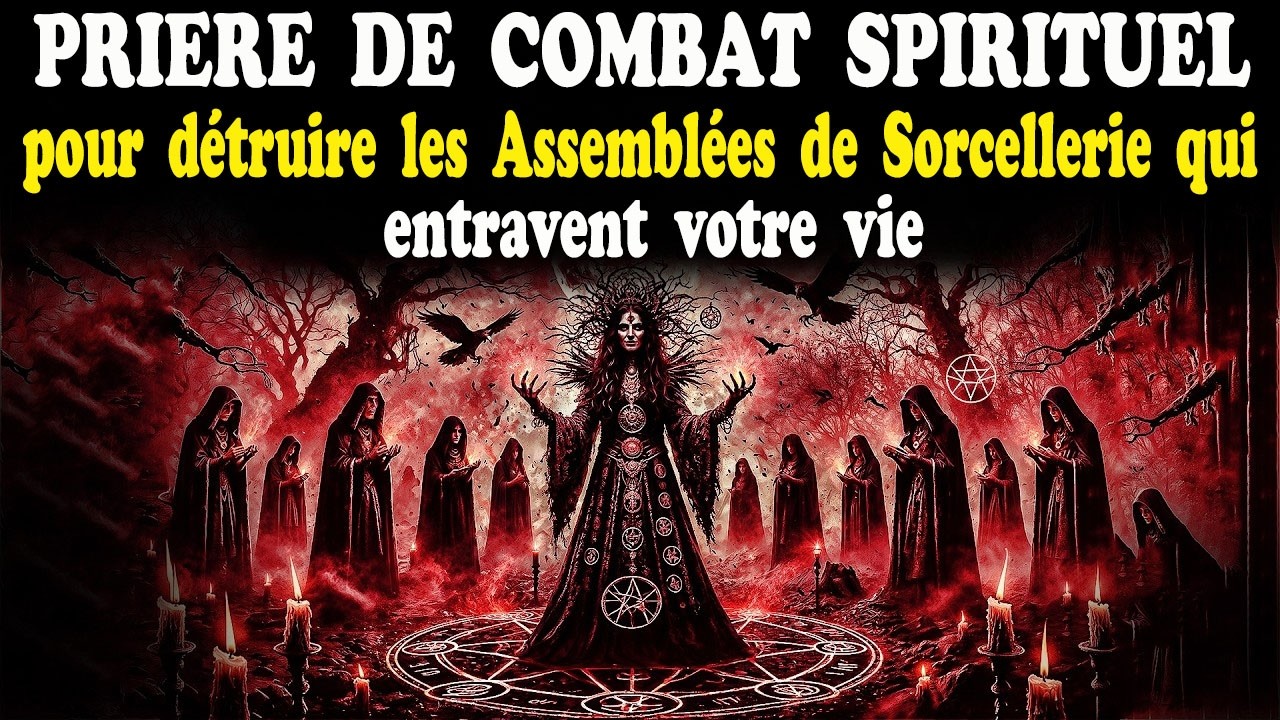 Prière de Combat pour Détruire les Assemblées de Sorcellerie qui Entravent votre Vie