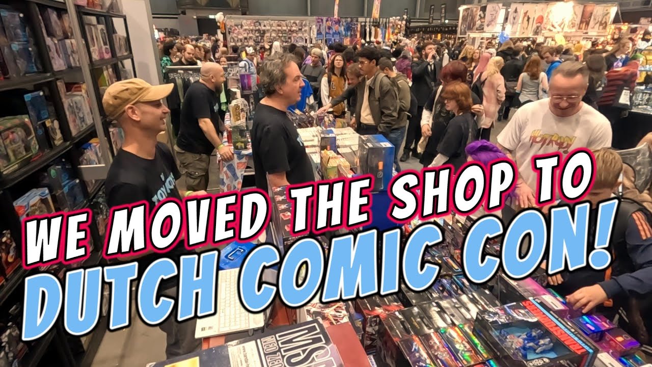We moved the shop to Dutch Comic Con!