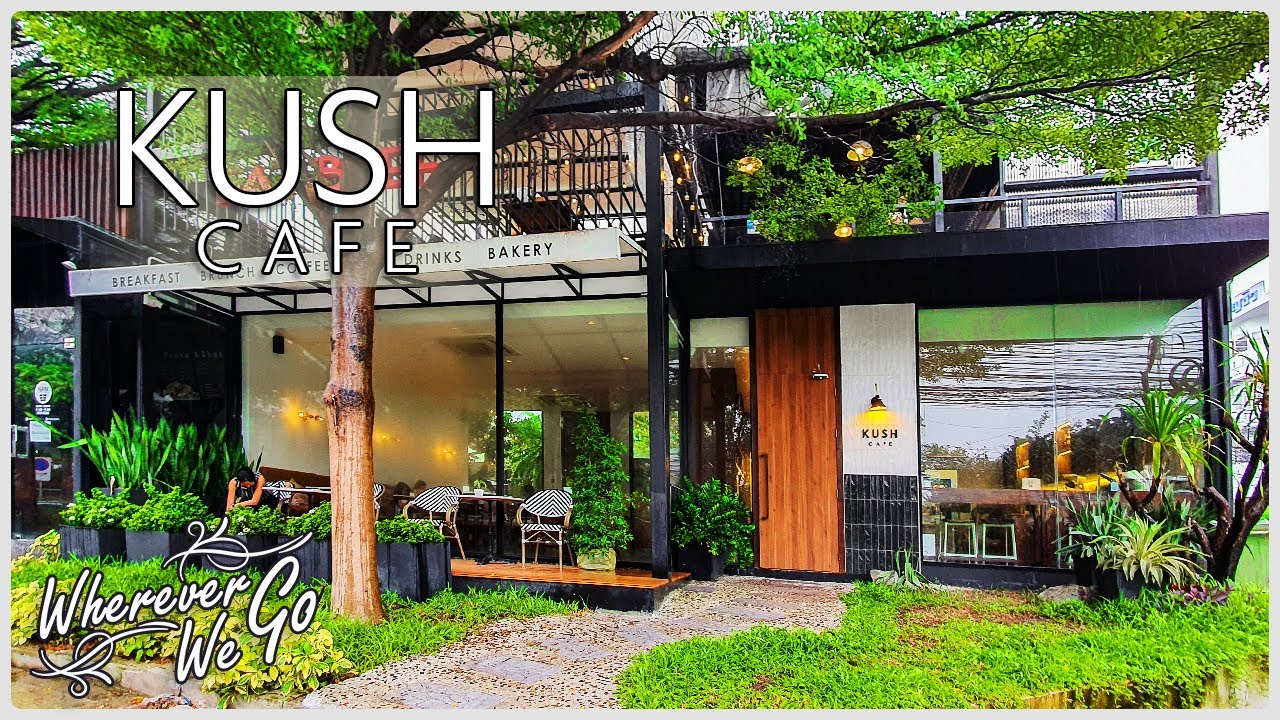 [ENG SUB] KUSH CAFÉ คาเฟ่สไตล์โมเดิร์น บรรยากาศสุดชิลล์ แหล่งพักกายพักใจย่านถนนนางลิ้นจี่