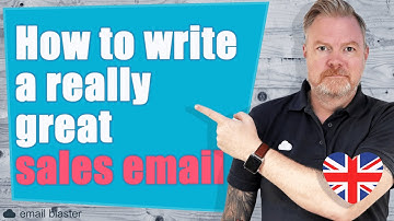 How to write a great sales email