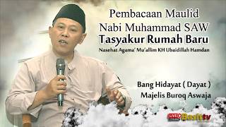 Download lagu 🔴LIVE DELAY ||Pembacaan Maulid Nabi Muahammad SAW & Tasyakur Rumah Baru  Bang Dayat