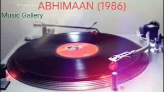 Dujonate Lekha Gaan (Abhimaan 1986) Kishore Kumar (MD: AJOY DAS) Pulak Banerjee (Vinyl with 320kbps)