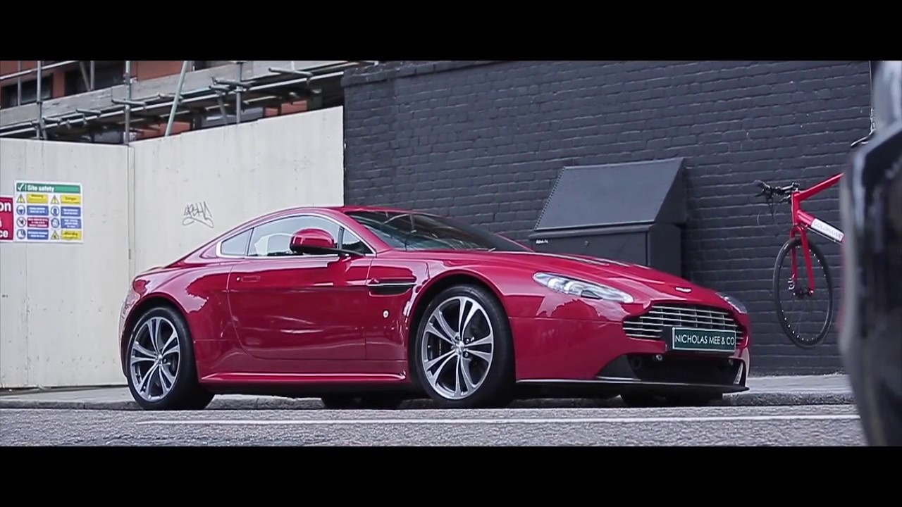 Aston Martin V12 Vantage Manual Nicholas Mee Co Ltd YouTube