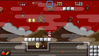 Erics Super Mario Construct Levels: Volcanic Weather