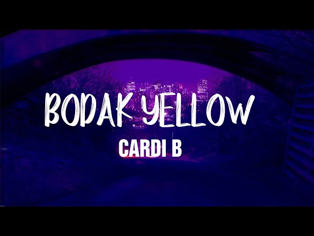 Bodak Yellow - Cardi B ( Lyrics/Vietsub ) class=
