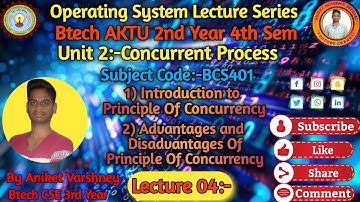 !!🔥🔥Operating System(OS) Unit:-2 Video Lecture:-4 CSE/IT BCS401 Btech AKTU 2nd Year 4th Sem🔥🔥!!