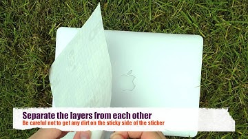 How to apply your sticker