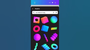 Canva 3D keywords #shorts