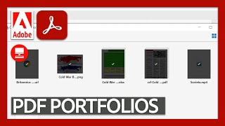 Create PDF Portfolios | Acrobat for Educators screenshot 4