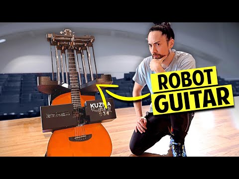 Video till Den här roboten kan spela gitarr