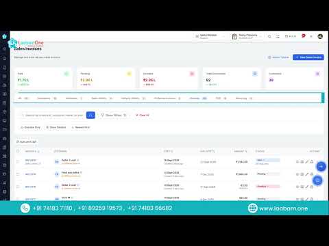 Sales Invoices