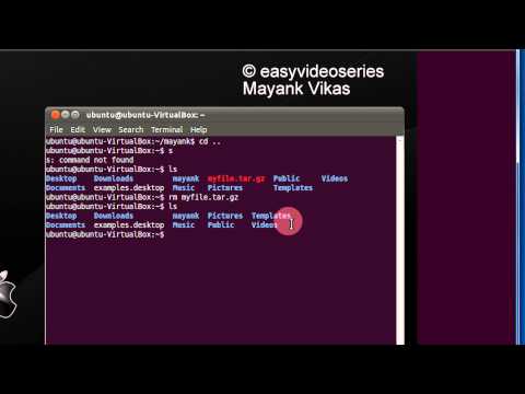 वीडियो: उबंटू में किसी फाइल को कैसे डिलीट करें