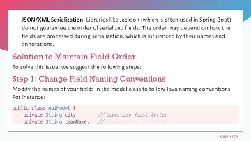 Resolving the Object Field Order Issue in Spring Boot REST API Responses