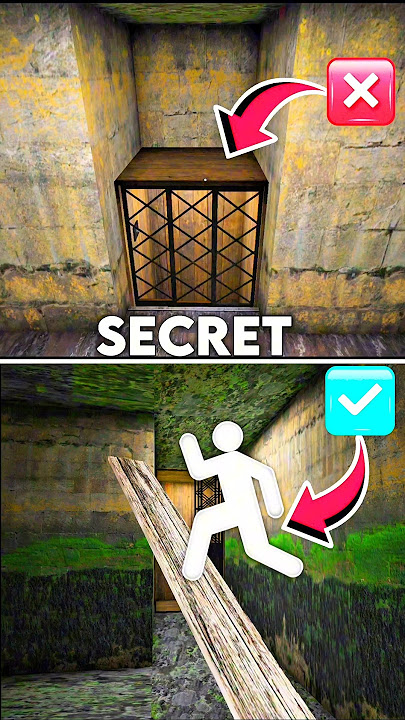 New Granny Glitch: Sewer Shortcut Discovered!💀🔥#granny #grannyglitches #grannygame #granny1
