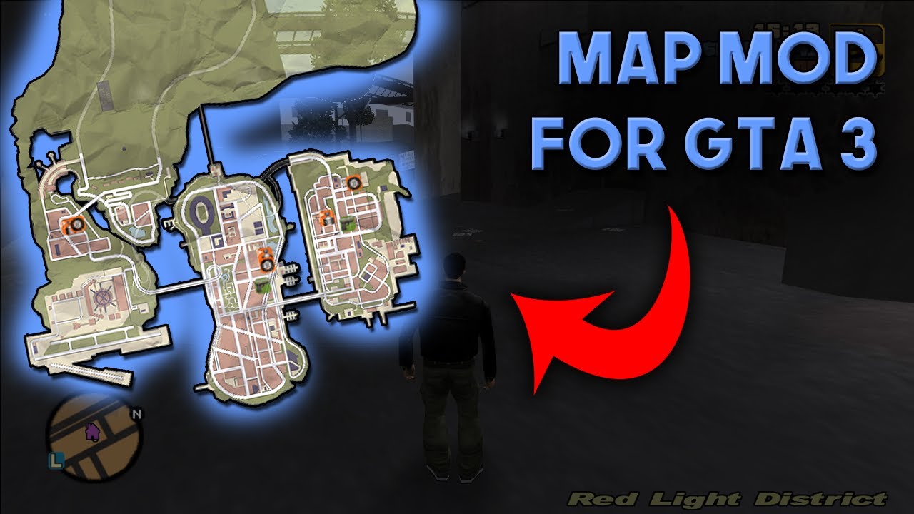 How to Install Map Mod in GTA 3, Installation and Usage