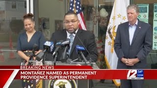 Montañez named permanent Providence superintendent despite calls to post the job