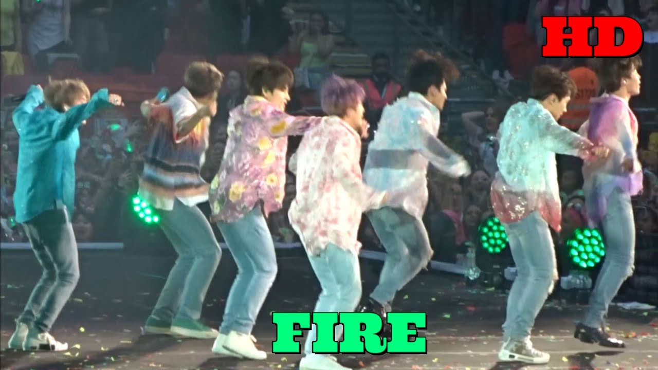 BTS//Fire//Wembley Stadium//London//1.06.2019