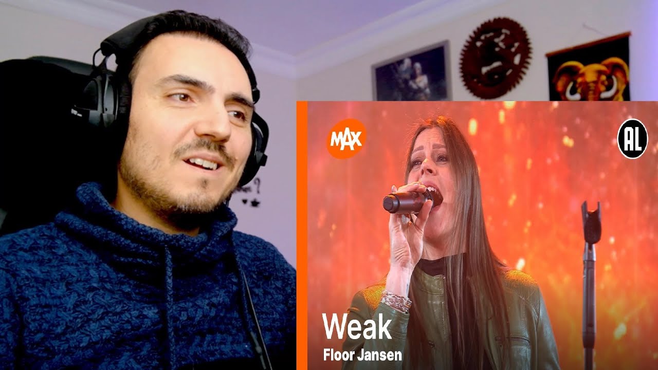 Флор Янсен - Weak (Skunk Anansie) | Реакция на песню "WHEN I SING IT"