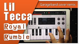 Garageband App Song Remake Lil Tecca - Royal Rumble | Cover Remix | iPad/iPhone iOS screenshot 4