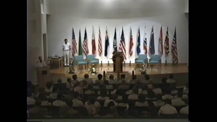 CAPT Sandy Holmes, USN Retirement Ceremony  Part 1...
