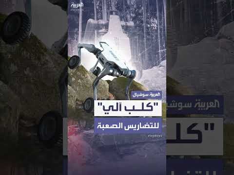 روبوت صيني ذو عجلات إضافية للتضاريس الوعرة