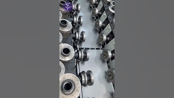 Supermarket Shelf Back Panel Roll Forming Machine  #machine #rollformmachine