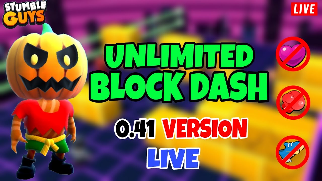 block dash infinito stumble guys 0.40 apk