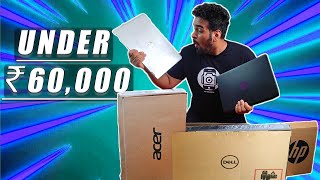 TOP 5 BEST LAPTOP UNDER 60000  *Analysis* 🔥 Best Gaming Laptop under 60000⚡ SSD | HP
