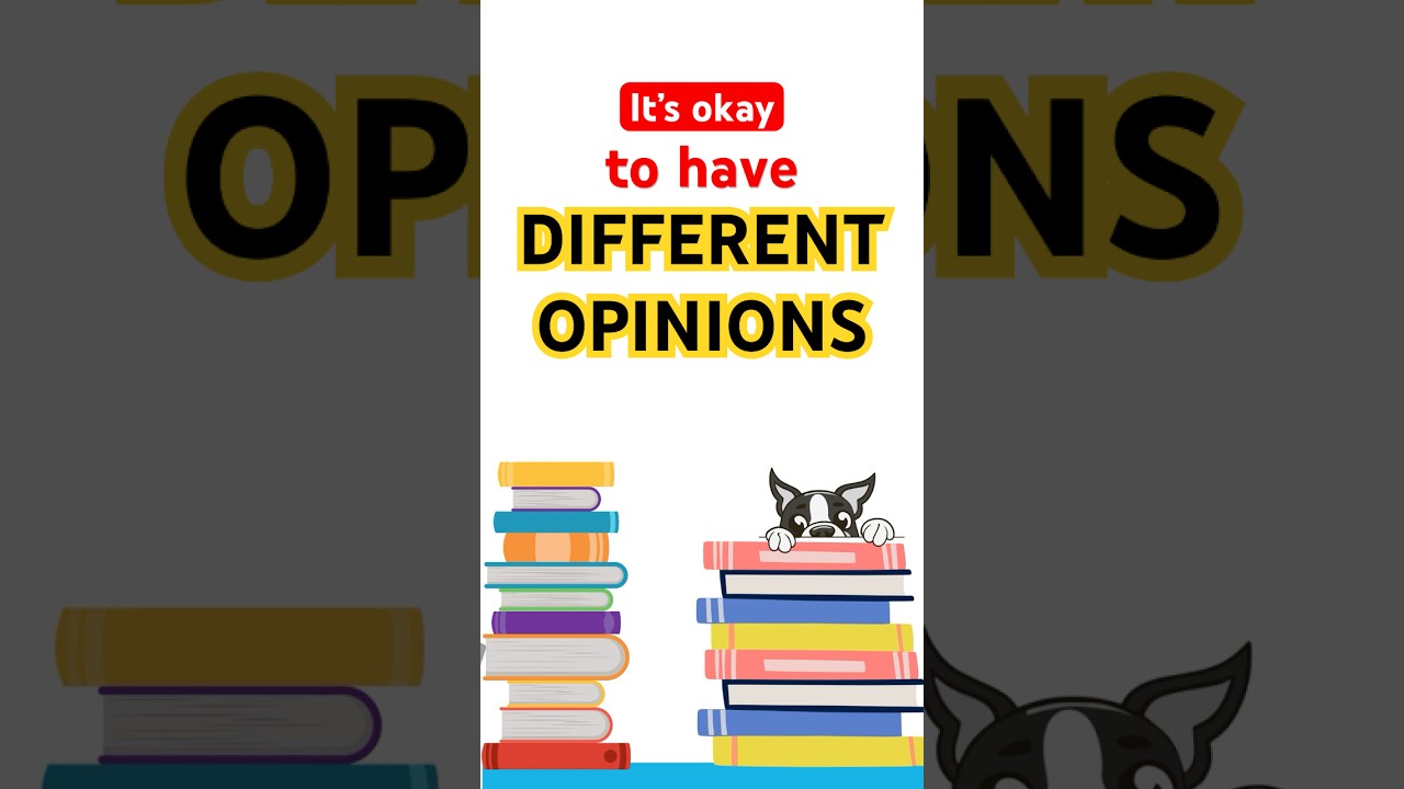 Understanding Different Opinions – Social Skills for Preschoolers 