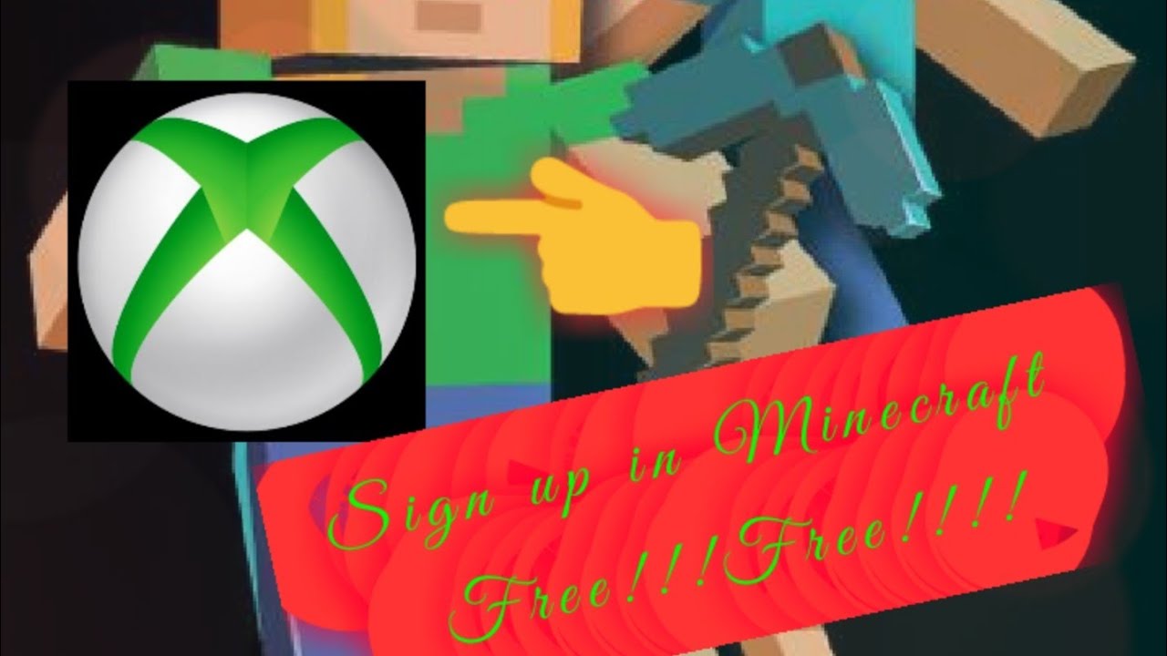 How to sign up in Minecraft YouTube