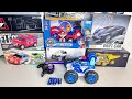 Unboxing RC stunt dump truck, RC little yellow duck toy car, RC yellow engineering car.