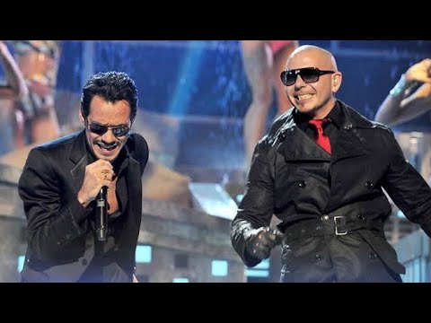 pitbull Grammy awards rain over me