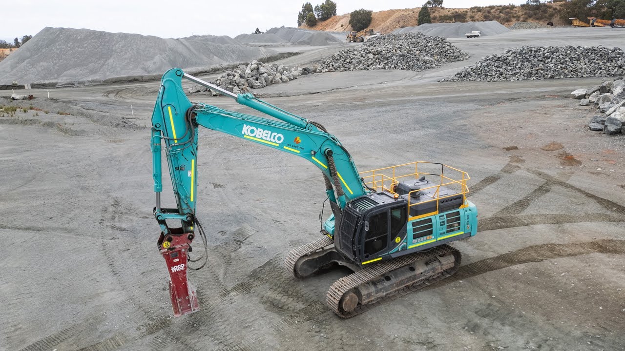 Kobelco's XD Series conquers hard rock quarries for WA
