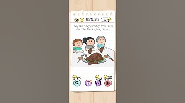 Brain Test Tricky Puzzles level 343 Walkthrough #NovemacGaming #shorts