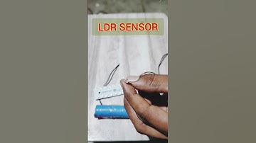 LDR sensor LED 💡glowing#sorts #experiment #science